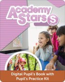 Academy Stars Starter DIGITAL Pupil’s Book and Alphabet eBook with Pupil’s Practice Kit купить
