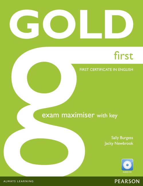 Gold First Exam Maximiser (with Key) and Audio CD купить