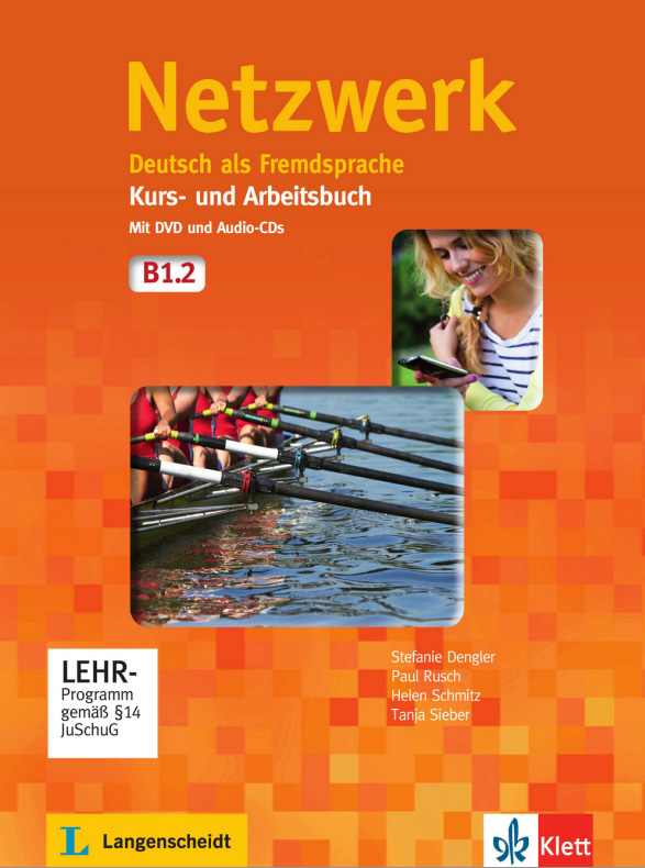 Netzwerk B1.2 Kurs- und Arbeitsbuch mit DVD und 2 Audio-CDs купить