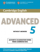 Cambridge English Advanced 5 Student's Book without answers купить