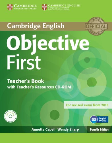 Objective First 4th Edition (for revised exam 2015) Teacher's Book with Teacher's Resources CD-ROM купить