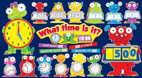 Monsters Tell Time Bulletin Board купить