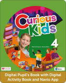Curious Kids 4 DIGITAL Pupil's Book and digital Activity Book with Navio App купить