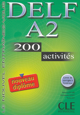 DELF A2 - Livre de l'eleve + corrges + transcriptions - 200 activites купить