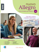 Nuovo Allegro A2 Libro dello studente ed esercizi + Tracce audio, QR code купить