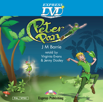 Showtime Readers  Level 1  Peter Pan DVD Video PAL/NTSC купить