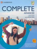 Complete Advanced 3rd edition Student's Book without Answers with Digital Pack купить