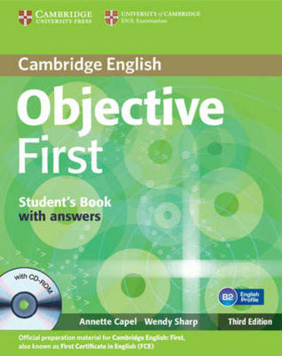 Objective First 3rd Edition Student's Book with answers with CD-ROM купить
