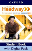 Headway Fifth Edition Pre-Intermediate Student's Book with Digital Pack купить