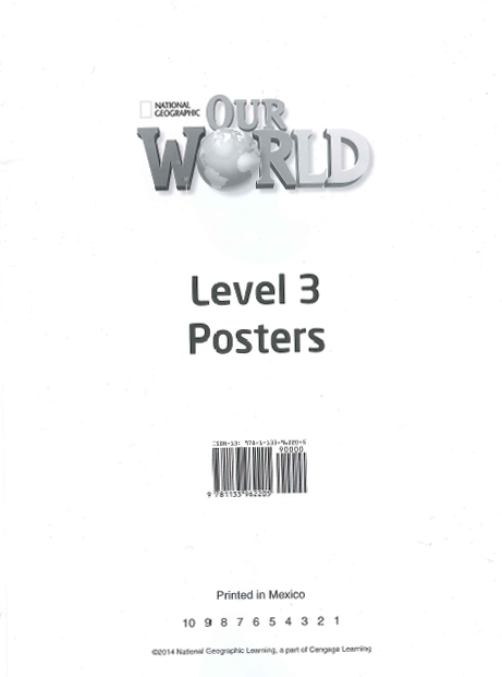 Our World 3 Poster Set купить