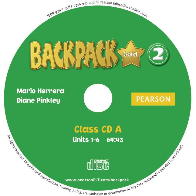 Backpack Gold Level 2 Class Audio CD купить