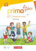 Prima - Los geht's! - 1 Arbeitsbuch mit Audio-CD und Stickerbogen купить