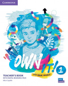 Own it! 1 Teacher's Book with Digital Resource Pack купить