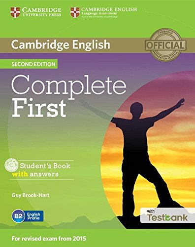 Complete First Second edition (for revised exam 2015) Student's Book with answers with CD-ROM with Testbank купить