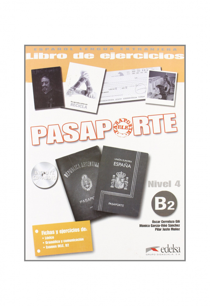 Pasaporte ELE B2 Libro de Ejercicios + CD audio купить