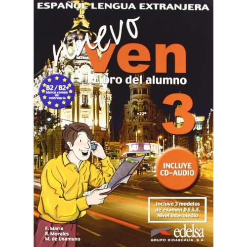 Nuevo Ven 3 Libro del Alumno + CD audio купить