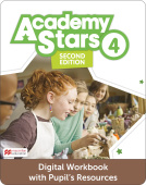 Academy Stars Second Edition 4 DIGITAL Workbook with Pupil's Resources купить