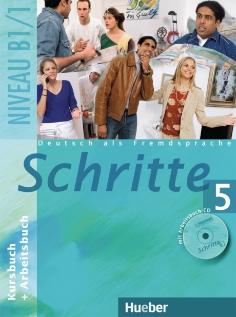 Schritte 5 Kursbuch + Arbeitsbuch mit Audio-CD zum Arbeitsbuch купить