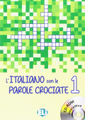 L'italiano con le parole crociate 1: Book + DVD-ROM купить