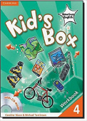 American English Kid's Box 4 Workbook with CD-ROM купить