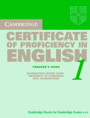 Cambridge Certificate of Proficiency in English 1 Teacher's Book купить