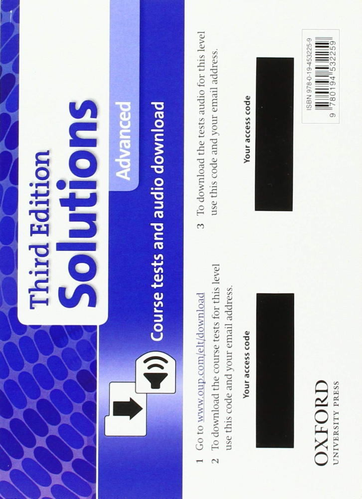 Solutions Third edition Advanced Course Tests and Audio Download ...