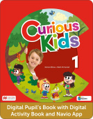 Curious Kids 1 DIGITAL Pupil's Book and digital Activity Book with Navio App купить