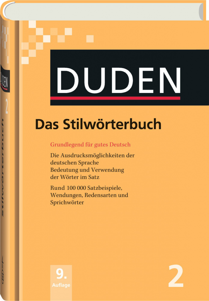 Duden 2 Das Stilworterbuch (Hardcover) купить