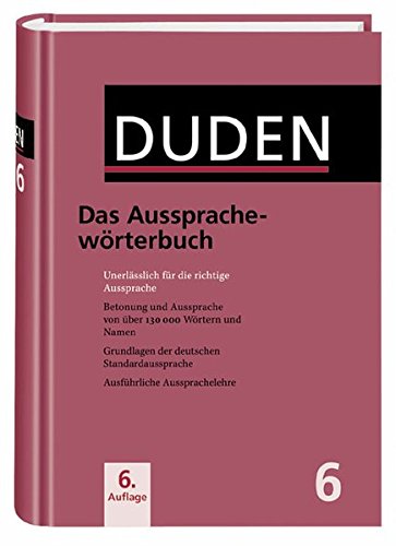 Duden 6 Das Ausspracheworterbuch (Hardcover) купить