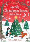Sparkly Christmas Trees - sticker book купить