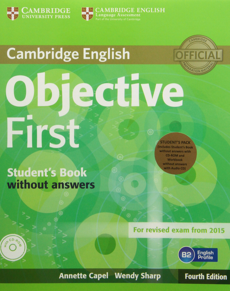 Objective First 4th Edition (for revised exam 2015) Student's Pack (Student's Book without Answers w купить