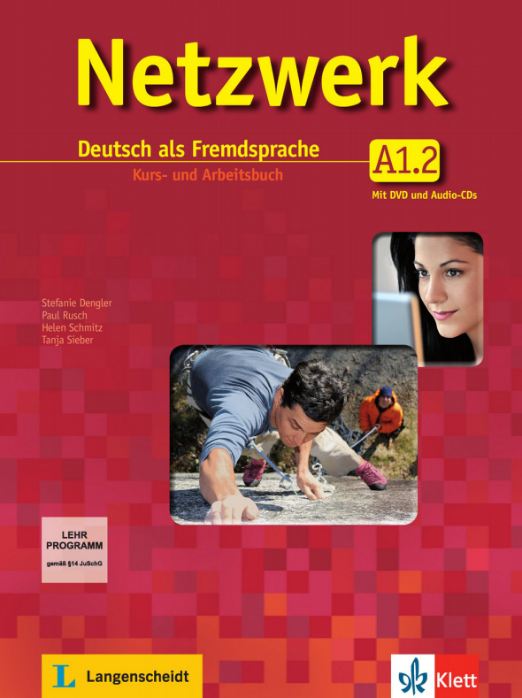 Netzwerk A1.2 Kurs- und Arbeitsbuch mit DVD und 2 Audio-CDs купить