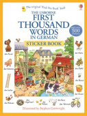 First 1000 Words in German Sticker Book купить