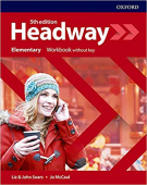 Headway Fifth Edition Elementary Workbook without Key купить