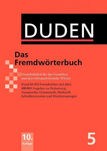 Duden 5 Das Fremdworterbuch (Hardcover) купить