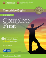 Complete First Second edition (for revised exam 2015) Student's Book without answers with CD-ROM купить