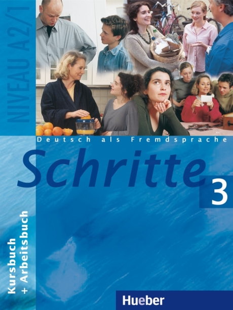 Schritte 3 Kursbuch + Arbeitsbuch купить