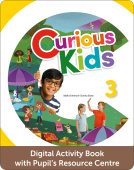 Curious Kids 3 DIGITAL Activity Book with Pupil's Resource Centre купить