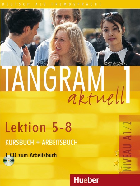 Tangram aktuell 1 – Lektion 5–8 Kursbuch + Arbeitsbuch mit Audio-CD zum Arbeitsbuch купить