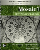 Mosaic 1 Listening & Speaking Teacher's Manual Edition купить