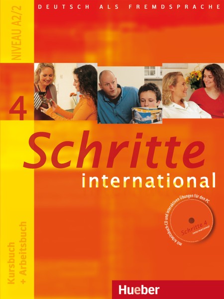 Schritte international 4 Kursbuch + Arbeitsbuch mit Audio-CD zum Arbeitsbuch und interaktiven Ubunge купить