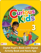 Curious Kids 3 DIGITAL Pupil's Book and digital Activity Book with Navio App купить
