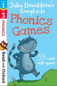 Read with Oxford Stages 1-3 Julia Donaldson's Songbirds Phonics Games Flashcards купить