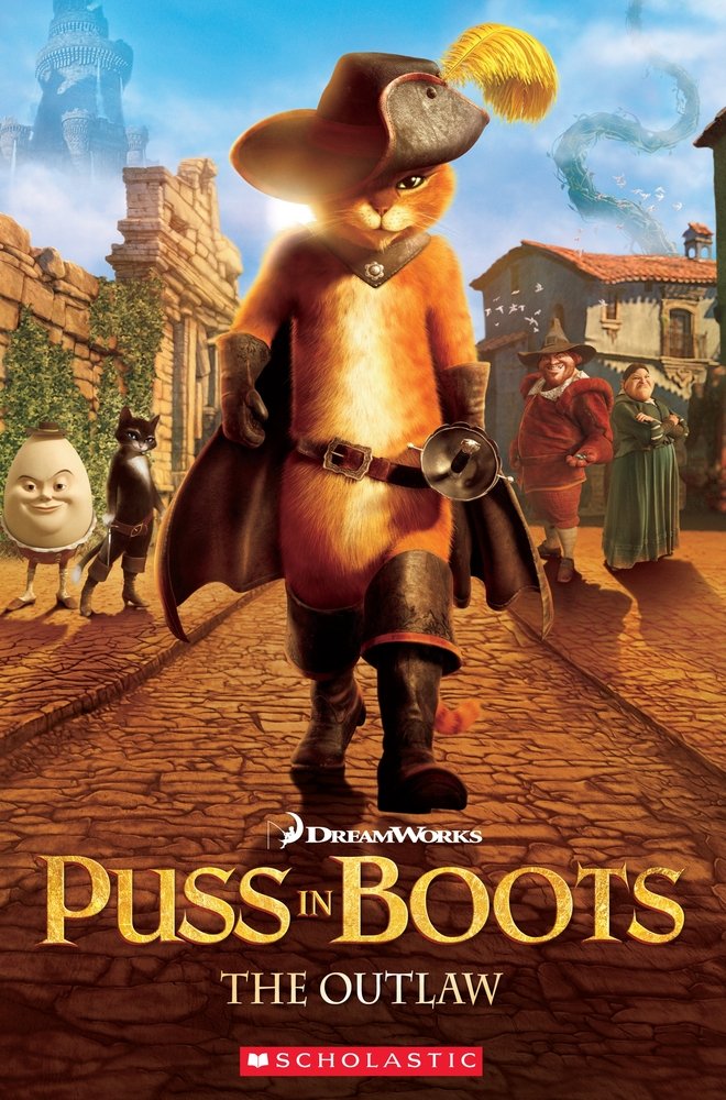 Scholastic Readers Popcorn Series: Level 2 (250 Headwords) Puss-in-Boots: The Outlaw + Audio CD купить