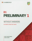 B1 Preliminary 1 for the Revised 2020 Exam Student's Book without Answers купить