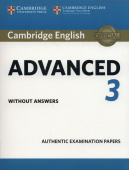 Cambridge English Advanced 3 Student's Book without Answers купить