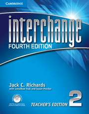 Interchange Fourth Edition 2 Teacher's Edition with Assessment Audio CD/CD-ROM купить