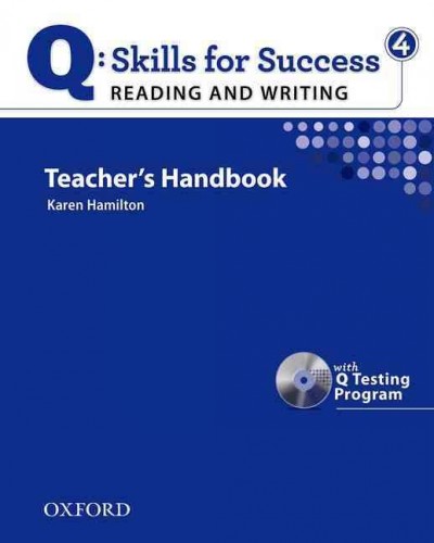 Q: Skills for Success Reading and Writing 4 Teacher's Book with Testing Program CD-ROM купить