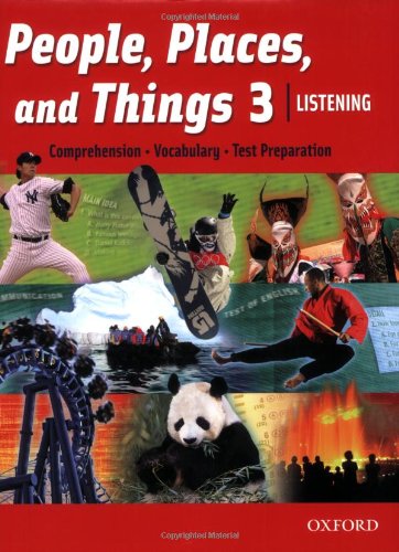 People, Places, and Things Listening 3 Student Book купить