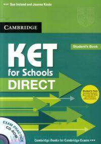 KET for Schools Direct  Student's Pack (Student's Book with CD-ROM and Workbook without answers) купить